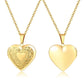 Heart Photo Locket Necklace for Women | Openable Stainless Steel Promise Jewelry