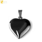 CSJA Natural Stone Heart Necklace | Crystal Healing Pendant for Women