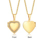 Vnox Light Heart Locket Pendants