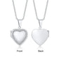 Vnox Light Heart Locket Pendants
