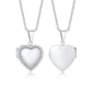 Heart Photo Locket Necklace for Women | Openable Stainless Steel Promise Jewelry