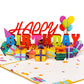 Happy Birthday Card - Pop Up Birthday Card