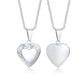 Heart Photo Locket Necklace for Women | Openable Stainless Steel Promise Jewelry