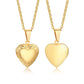 Heart Photo Locket Necklace for Women | Openable Stainless Steel Promise Jewelry