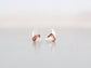 Mini Moonbeam Studs - Mother of Pearl