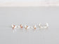 Mini Moonbeam Studs - Mother of Pearl