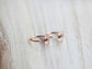 Moonstone Hug Hoops