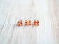 Baguette Studs - Sunstone