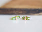 Crest Studs - Peridot