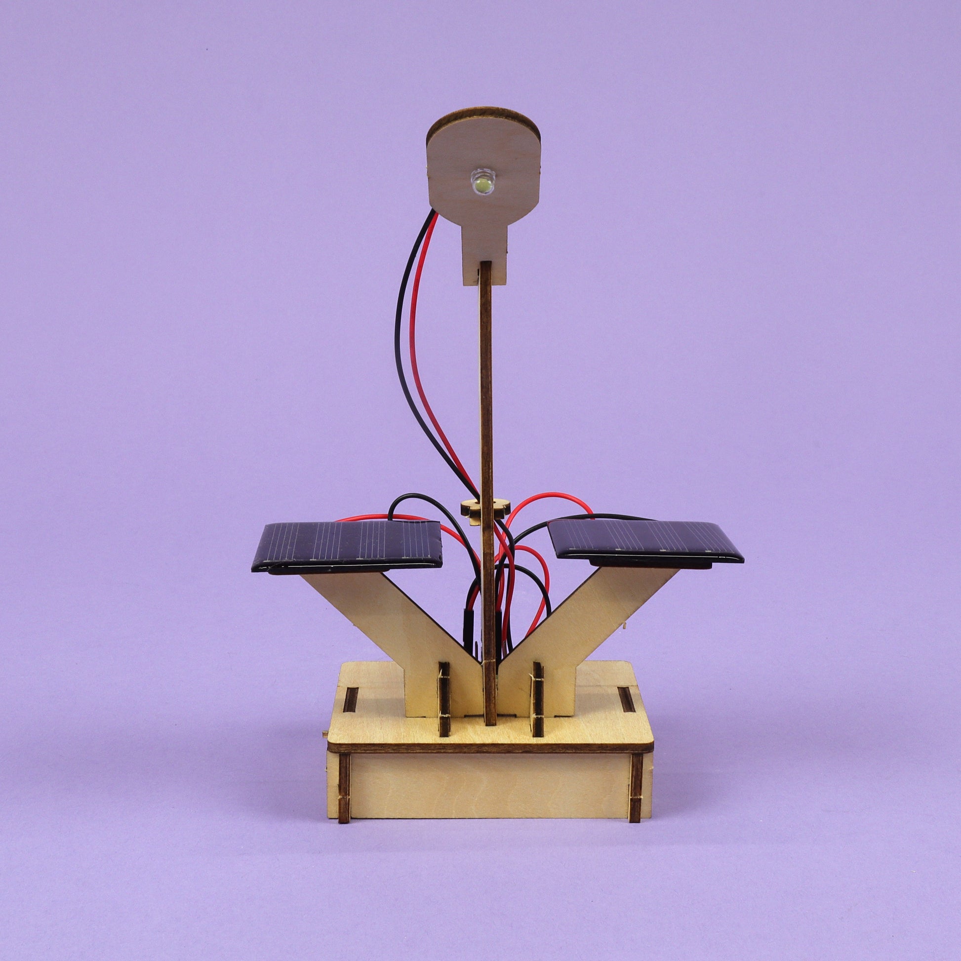 Smart Light Sensitive Solar Lamp DIY Kit, Educational STEM Toy Kitsville