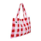 Picnic Perfect Gingham 2-in-1 Towel Tote Bag