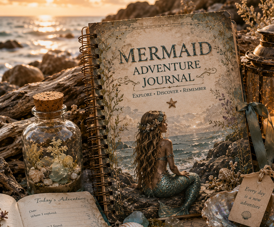 Mermaid Adventure Journal (Digital Download) Mermaid Quake