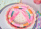 Pink Velvet Clip-On Bow Set (5 count)