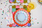 Birthday Candles Dessert Plates (10 count)