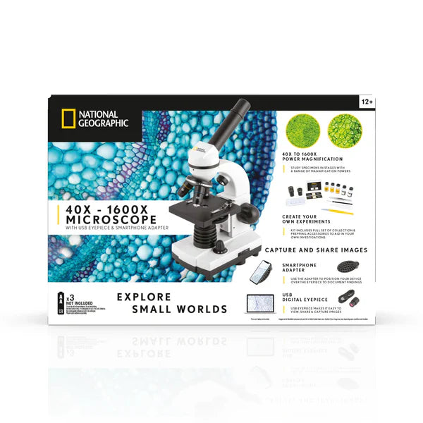 National Geographic - USB 40x-1600x Microscope