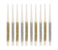 Metallic Glitter Birthday Candles (set of 10)