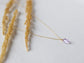 Pike Necklace - Pink Amethyst