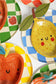 Little Chef Checkered Party Plates (9 Inch, 12 Count) | Kids Cooking Birthday Party Supplies | Colorful Checkerboard Paper Plates