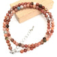 Natural Stone Crystal Choker Necklace | 4mm Bohemian Adjustable Choker
