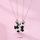 Broken Heart Best Friends Pendant Set | Magnetic Adjustable Lover Necklace for Women