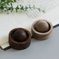Solid Wood Essential Oil Diffuser Sphere | Natural Aromatherapy Accessory