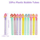 Mermaid Bubble Tube Soap Bottle Little Mermaid Birthday Party Decor Kids Wedding Baby Shower Party Gifts for Guests  Favors Toys