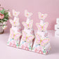 Butterfly Candy Gift Box Pink Purple Butterfly Birthday Party Decorations Kids Wedding Supplies Baby Shower Cookie Biscuit Box