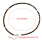 Natural Stone Crystal Choker Necklace | 4mm Bohemian Adjustable Choker
