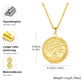 Vnox Light Heart Locket Pendants