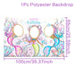 6pcs Little Mermaid Keychains Mermaid Keychains Happy Birthday Party Decoration Kids Under The Sea Party Baby Shower Decoration