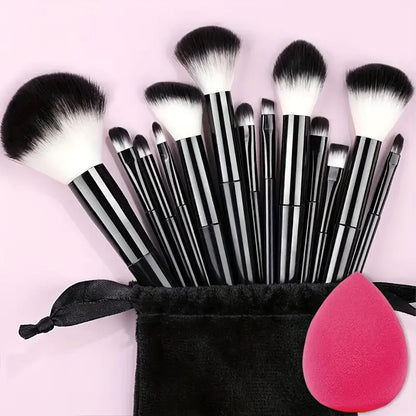 Professional 13-Piece Makeup Brush Set | Complete Cosmetic Tool Kit