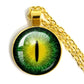 Fashion Evil Eye Pendant Necklace | Trendy Glass Cabochon Jewelry Gift