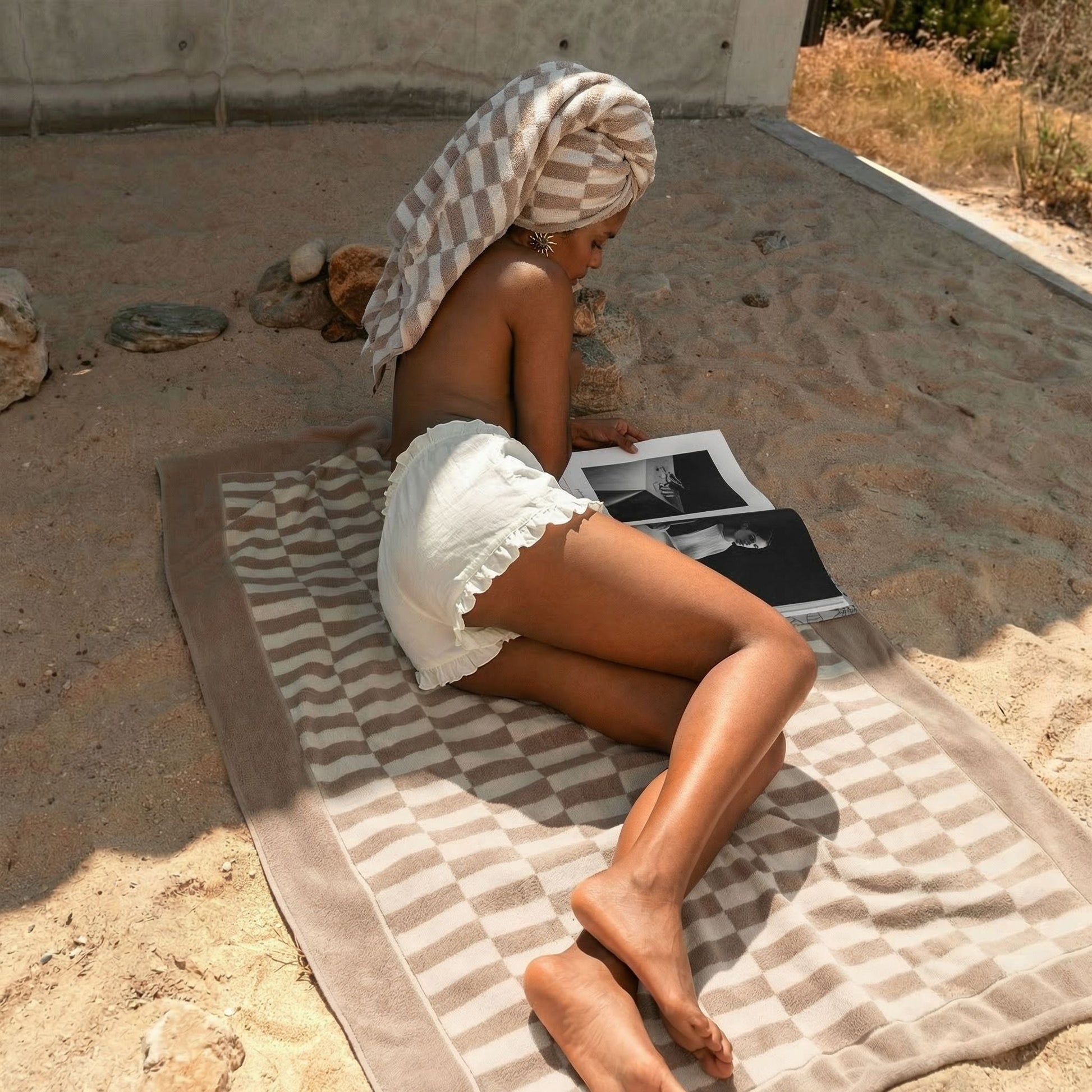 Pietra Australian Cotton Towels Italic