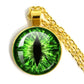 Fashion Evil Eye Pendant Necklace | Trendy Glass Cabochon Jewelry Gift