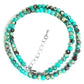 Natural Stone Crystal Choker Necklace | 4mm Bohemian Adjustable Choker