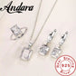 Andara 925 Sterling Silver Heart Jewelry Set | Romantic Birthday Valentine's Day Gift