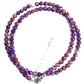 Natural Stone Crystal Choker Necklace | 4mm Bohemian Adjustable Choker