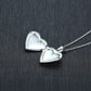 Vnox Light Heart Locket Pendants