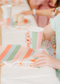 Colorful Striped Party Paper Plates 9in (x12) | Kids Birthday & Every Occasion Plates