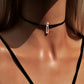 White Glass Seed Bead with Beaded Conch Shells Necklace | Classic Choker for Women