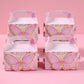 Butterfly Candy Gift Box Pink Purple Butterfly Birthday Party Decorations Kids Wedding Supplies Baby Shower Cookie Biscuit Box