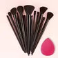 Professional 13-Piece Makeup Brush Set | Complete Cosmetic Tool Kit