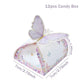 Butterfly Candy Gift Box Pink Purple Butterfly Birthday Party Decorations Kids Wedding Supplies Baby Shower Cookie Biscuit Box