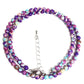 Natural Stone Crystal Choker Necklace | 4mm Bohemian Adjustable Choker