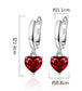 Square Gemstone Stud Earrings Set | 925 Sterling Silver Multi-Color Birthstone Earrings