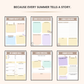 Kids Summer Planner – 35-Page Printable PDF for Ages 6–12