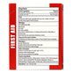 First Aid & Burn Cream .9gram, 25 Packets Per Box