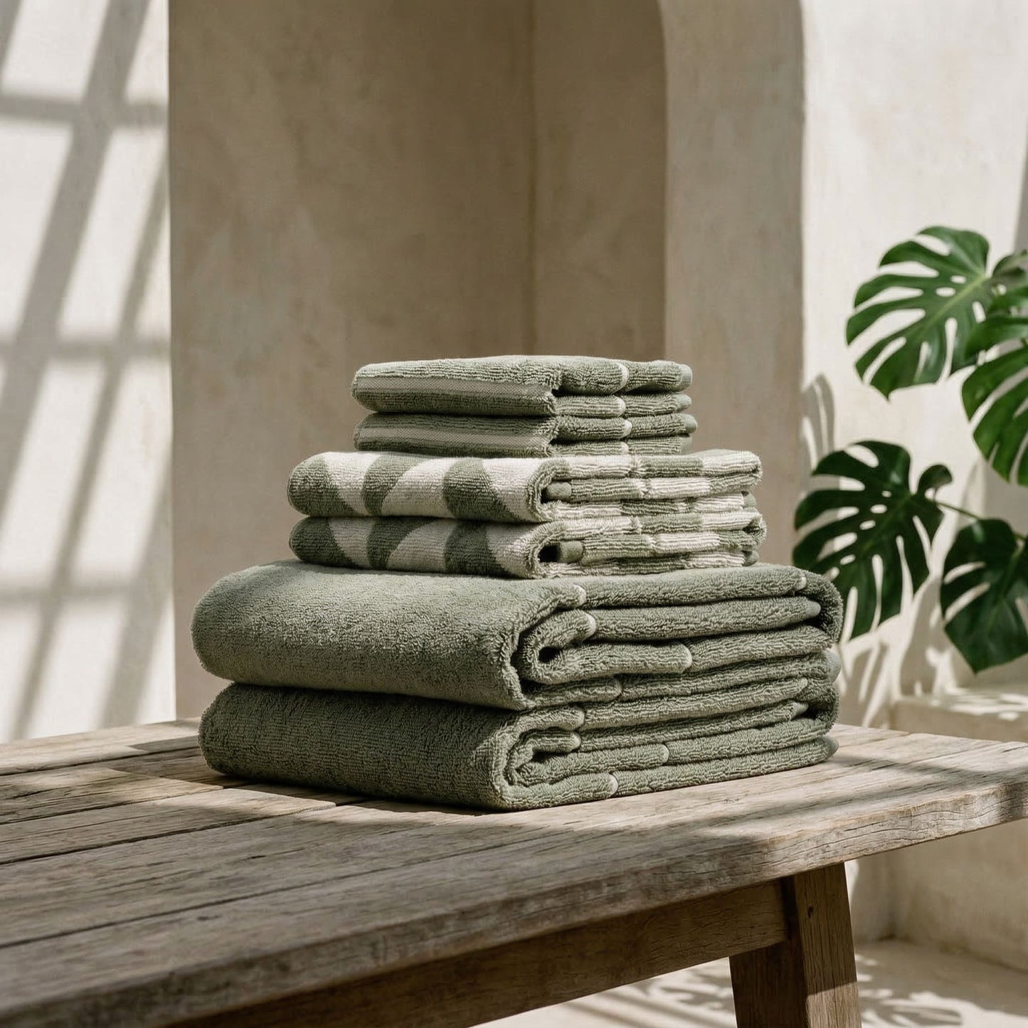 Deia Australian Cotton Towels Italic