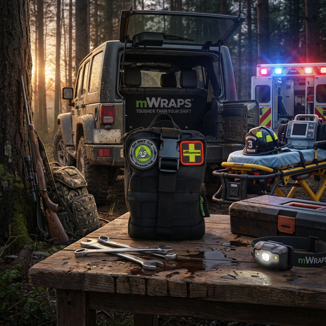Oh Sh!t Kit | Emergency Trauma Med Kit Mwraps™