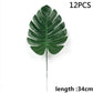 Artificial Tropical Palm Leaves For Hawaiian Luau Beach Birthday Jungle Party Wedding Home Table Decoration Accessories  Tropical Leaves with Stems Jungle Leaves Decorations for Hawaiian Luau Party Beach Baby Shower Wedding Birthday Decorations
